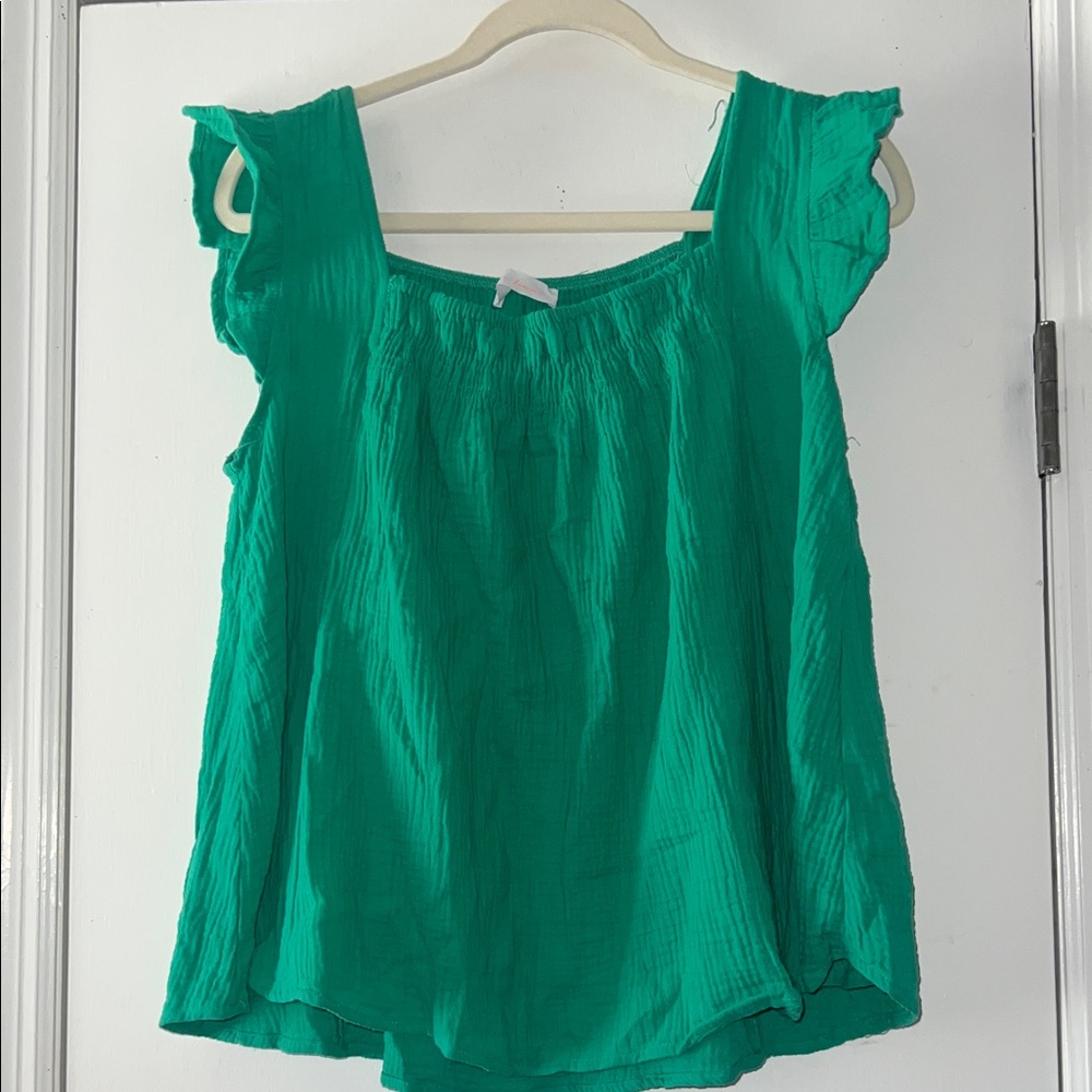 Green Women's Top